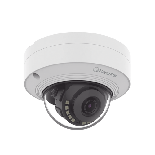 Cámara IP Tipo Domo con inteligencia artificial Antivandálica 5 Megapíxel / Lente 3 mm / IR 20M / WDR 120db / Exterior IP66 / IK10 / NEMA4X / H.265 & WiseStream / Conteo de personas y vehiculos