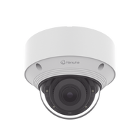 Cámara IP Tipo domo Antivandálica 5 Megapíxel / Lente Varifocal 3.2 - 10mm / IR 30M / WDR 120db / IP66 / H.265 & WiseStream / Inteligencia Artificial Deteccion de Personas y vehiculos