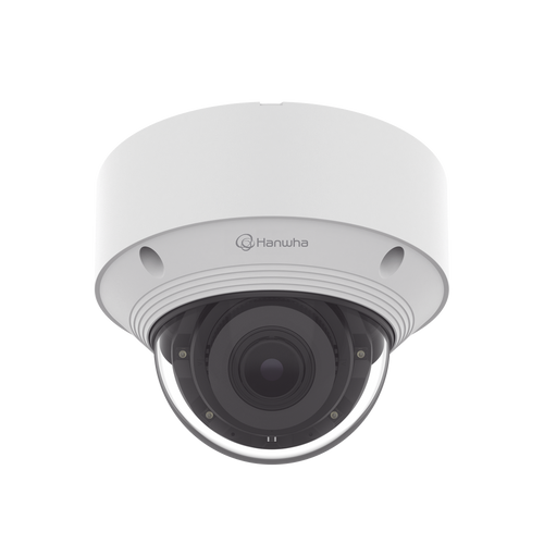 Cámara IP Tipo domo Antivandálica 5 Megapíxel / Lente Varifocal 3.2 - 10mm / IR 30M / WDR 120db / IP66 / H.265 & WiseStream / Inteligencia Artificial Deteccion de Personas y vehiculos