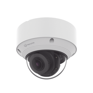 Cámara IP Tipo domo Antivandálica 5 Megapíxel / Lente Varifocal 3.2 - 10mm / IR 30M / WDR 120db / IP66 / H.265 & WiseStream / Inteligencia Artificial Deteccion de Personas y vehiculos