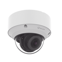 Cámara IP Tipo domo Antivandálica 8 Megapíxel / Lente Varifocal 3.2 - 10mm / IR 30M / WDR 120db / IP66 / H.265 & WiseStream / Inteligencia Artificial Deteccion de Personas y vehiculos