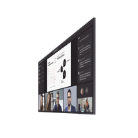Pantalla Profesional WIDE 105" 5K / Para uso 24/7 / LH105QPD5BGXZA / bocinas integradas / Dimensiones: 2.48 m Largo x 1.06 m alto / Soporta Rotacion de imagen Pivot