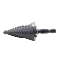 Broca Escalonada 12 en 1, de Liberación Rápida, Acanaladura en Espiral, produce Agujeros de 2-3 cm e Intermedios. 10x más Durable