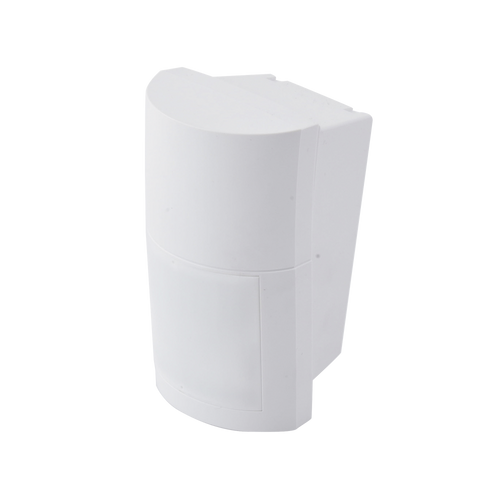 Detector de Movimiento Pasivo / Inalambrico (alimentación) / Altura de montaje 0.8m a 2.7 m  ajustable  / 100% Exterior / Compatible con cualquier panel de alarma