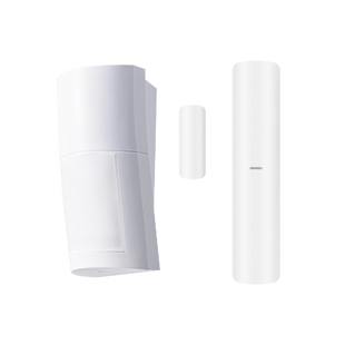 Detector de Movimiento Pasivo con transmisor DS-PDMC-EG2-WB(B)/ Inalambrico / Altura de montaje 0.8m a 2.7 m  ajustable  / 100% Exterior / Compatible con AXPRO