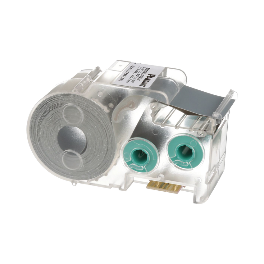 Casete de 100 Etiquetas Autolaminadas Turn-Tell, con Rotación para Mejor Visibilidad, para Cables de Redes de Cobre o Fibra Óptica, de 5.5 a 7.1 mm (0.22 a 0.28 pulgadas) de Diámetro