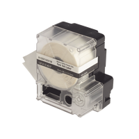 Casete de 100 Etiquetas Autolaminadas Turn-Tell, con Rotación para Mejor Visibilidad, para Cables de Redes de Cobre o Fibra Óptica, de 5.5 a 7.1 mm (0.22 a 0.28 pulgadas) de Diámetro