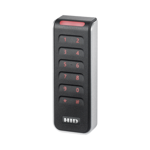 Lector con Teclado Capacitivo SIGNO Multitecnologia/ 20KNKS-01-00001H/ Garantia de Por Vida/ Pigtail/Wiegand & OSDP/Mullion