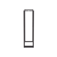 Rack de Cuatro Postes Estándar de 19", Rieles Con Orificio Para Tuerca Enjaulada, Profundidad Máxima de 41.5 in, 45 Unidades de Rack, Color Negro