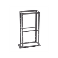 Rack de Cuatro Postes Estándar de 19", Rieles Con Orificio Para Tuerca Enjaulada, Profundidad Máxima de 41.5 in, 45 Unidades de Rack, Color Negro
