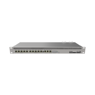 RB1100AHx4, CPU 4 Núcleos, 13 Puertos Gigabit Ethernet, 1 GB Memoria, Licencia Nivel 6