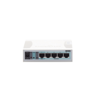Switch Mikrotik 5 puertos Gigabit Ethernet y 1 SFP