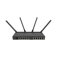 Router con Wi-Fi 4x4 MU-MIMO, hasta 2 watts de potencia, antenas de 3 dBi, 10 puertos Gigabit, 1 Puerto SFP+