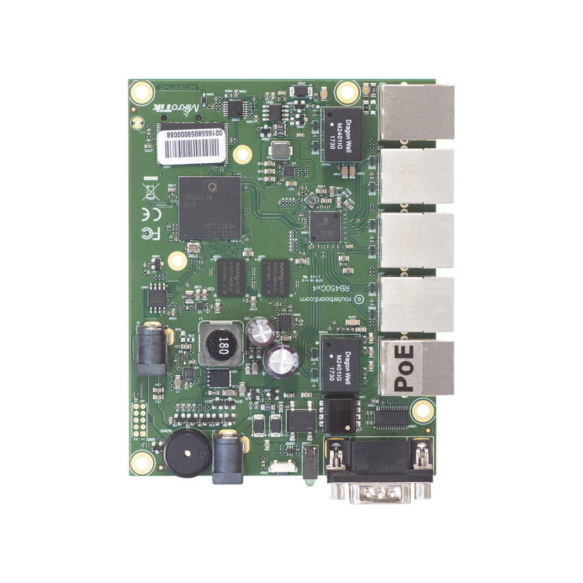 Tarjeta RouterBOARD 450Gx4 (RouterOS L5)