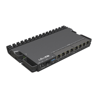 RB5009UPr+S+IN 8 puertos PoE in/out, 1 SFP+, Solo RouterOS v7