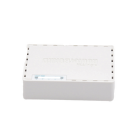 (hEX PoE LITE) RouterBoard, 5 Puertos Fast Ethernet, 4 con PoE Pasivo, 1 Puerto USB