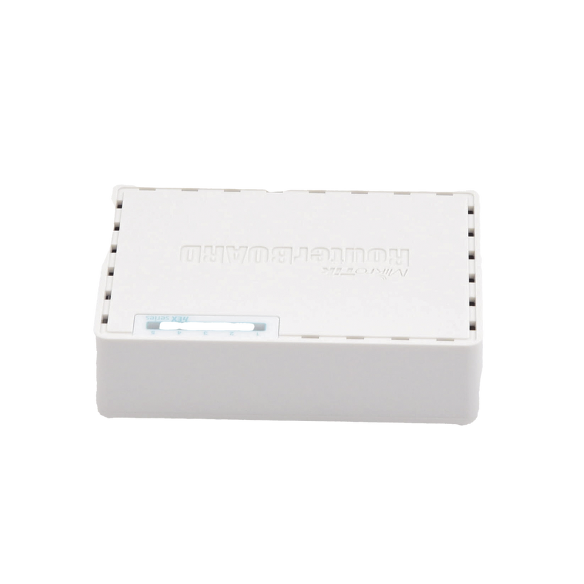 (hEX PoE LITE) RouterBoard, 5 Puertos Fast Ethernet, 4 con PoE Pasivo, 1 Puerto USB