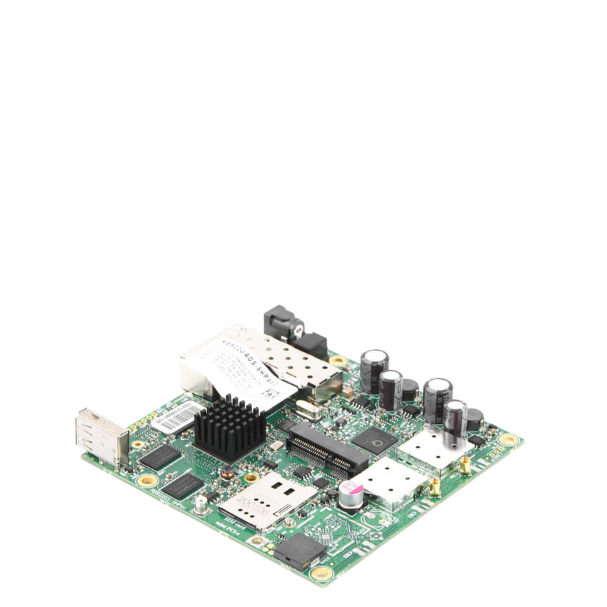 RouterBoard Inalámbrico de 5GHz ac, 1 Puerto Gigabit, CPU 720MHz, Licencia L4