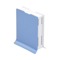 (hAP lite TC) 4 Puertos Fast Ethernet, Wi-Fi 2.4 GHz 802.11 b/g/n y base tipo Torre