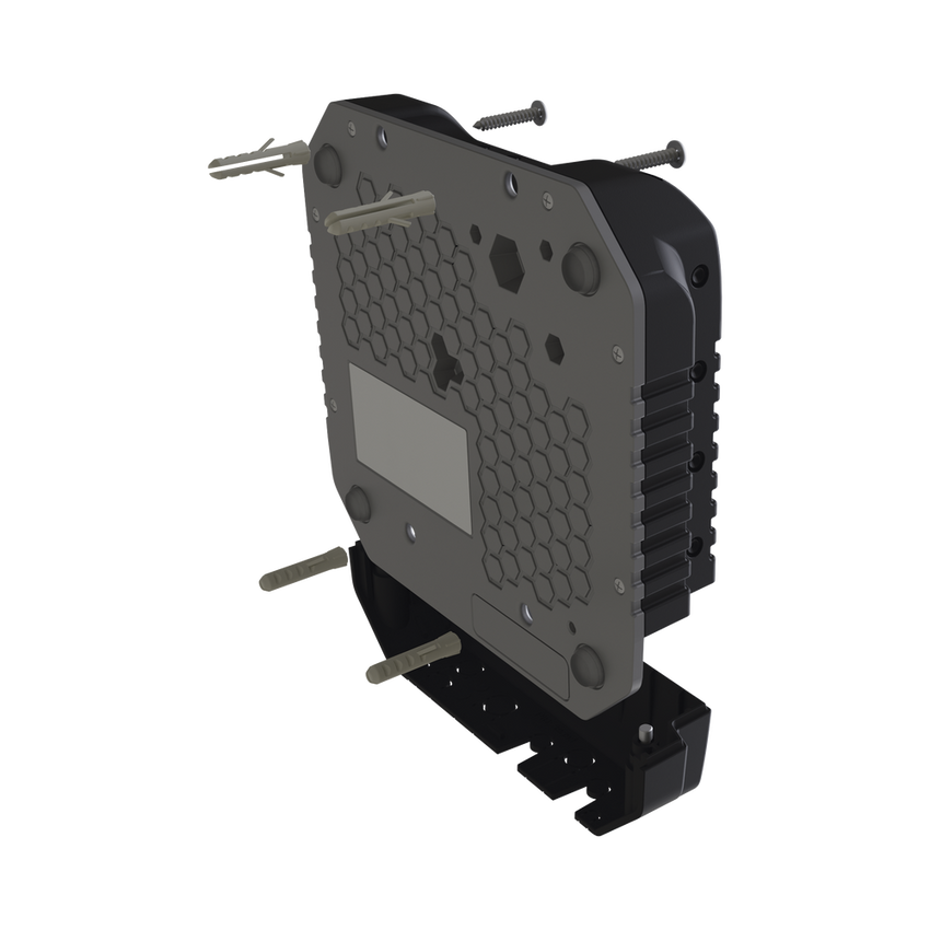 (LtAP) - A heavy-duty 2.4GHz access point with two miniPCI slots, three SIM slots and GNSS support (GPS, GLONASS, BeiDou, Galileo)