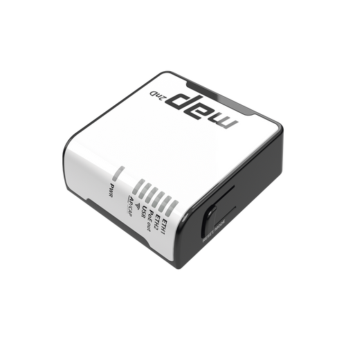 (mAP) 2 Puertos Fast Ethernet, 1 Puerto MicroUSB, WiFi 2.4 GHz 802.11 b/g/n