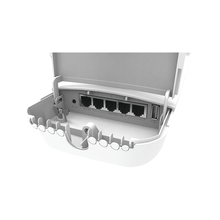 (OmniTIK 5 ac) Punto de Acceso Omnidireccional en 5GHz  802.11a/n/ac con 5 Puertos Gigabit