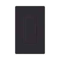 Atenuador (dimmer) Auxiliar de pared, compañero de atenuadores multilocación color negro