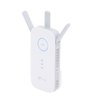 Repetidor / Extensor de Cobertura WiFi AC, 1750 Mbps, doble banda 2.4 GHz y 5 GHz, con 1 puerto 10/100/1000 Mbps, 3 antenas externas