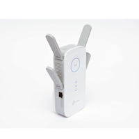 Repetidor / Extensor de Cobertura WiFi AC, 2600 Mbps, doble banda 2.4 GHz y 5 GHz, con 1 puerto 10/100/1000 Mbps, 4 antenas externas