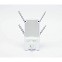 Repetidor / Extensor de Cobertura WiFi AC, 2600 Mbps, doble banda 2.4 GHz y 5 GHz, con 1 puerto 10/100/1000 Mbps, 4 antenas externas