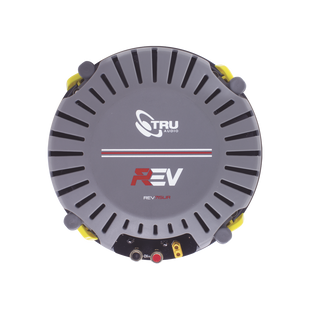 REV Series Altavoz Surround | Angulo para Techo de 3 Vias | Cine en Casa | Woofer 7in de Fibra de Carbono | 2 Tweeter de 1in | Giratorio de Titanio | 175W | 8Ω