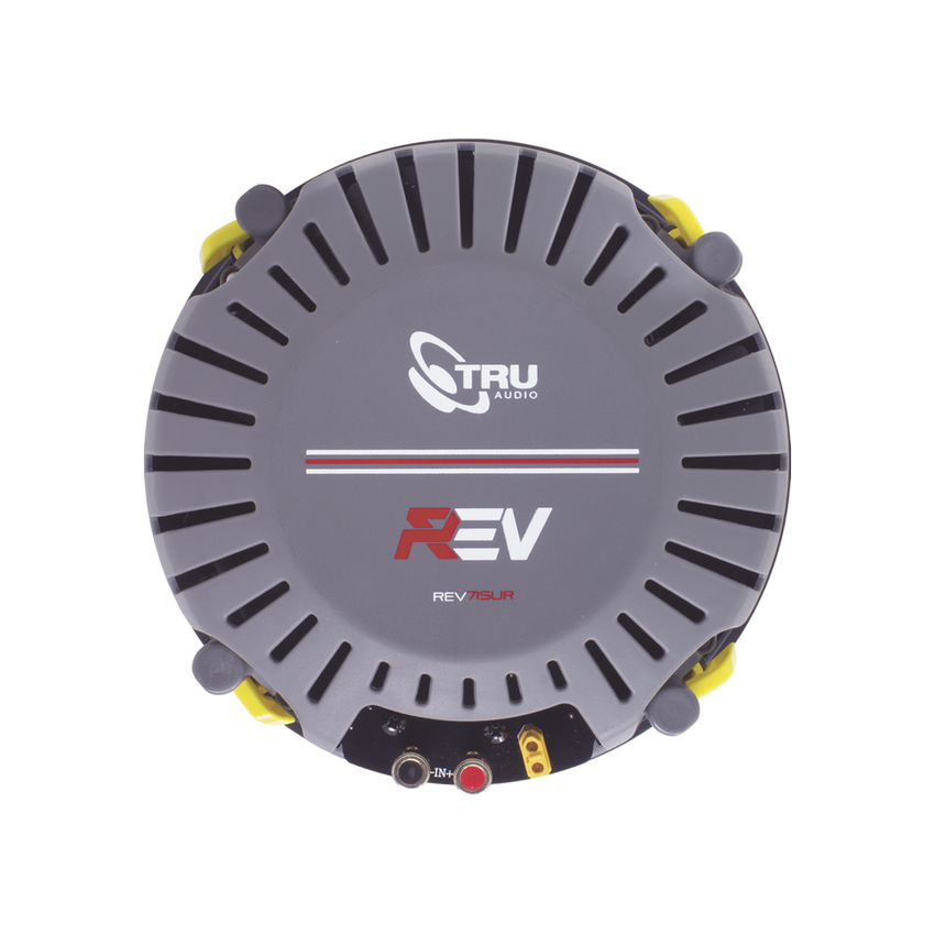 REV Series Altavoz Surround | Angulo para Techo de 3 Vias | Cine en Casa | Woofer 7in de Fibra de Carbono | 2 Tweeter de 1in | Giratorio de Titanio | 175W | 8Ω