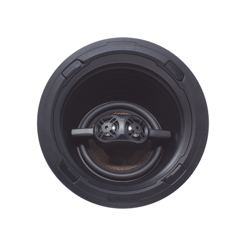 REV Series Altavoz Surround | Angulo para Techo de 3 Vias | Cine en Casa | Woofer 7in de Fibra de Carbono | 2 Tweeter de 1in | Giratorio de Titanio | 175W | 8&Omega;
