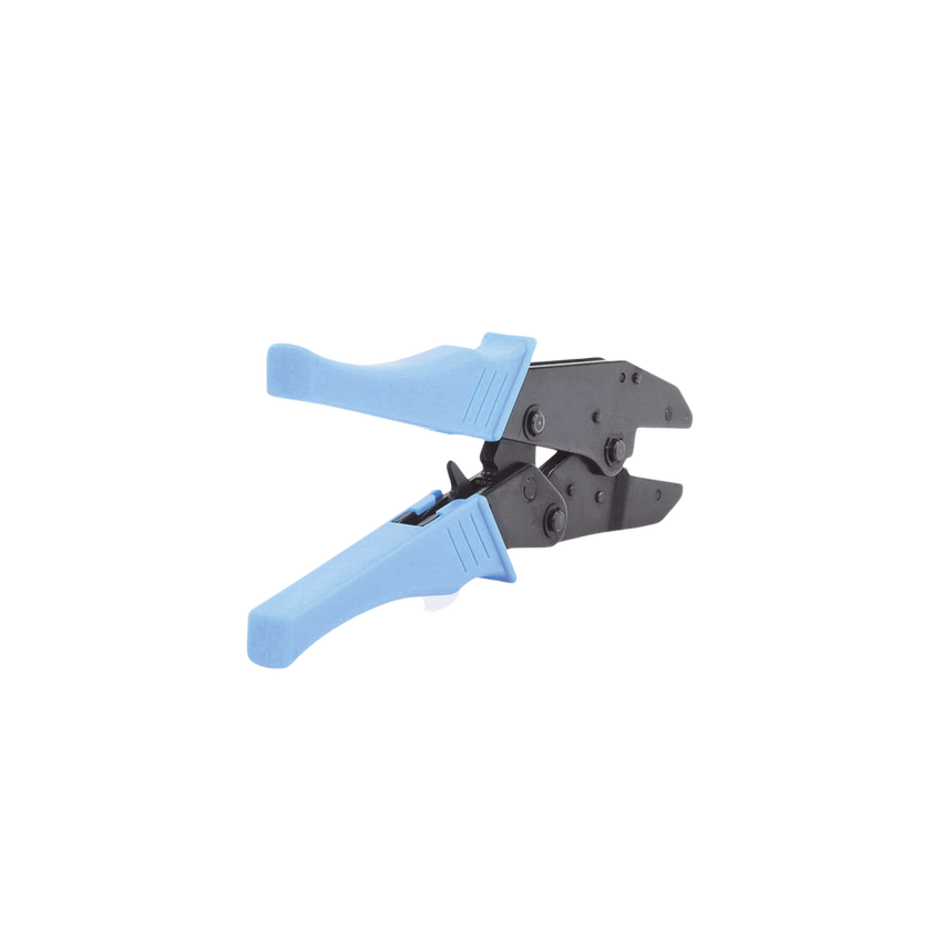 Pinzas Individuales para Plegar Conectores de Anillo. Requiere Juego de Mordarzas de acuerdo al Diámetro del Cable y Tipo de Conector.
