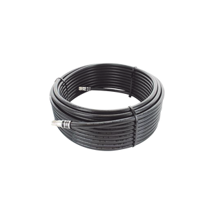 Jumper coaxial / Tipo RG58 / Color negro / Conectores BNC RFB11062ST /  29 Metros
