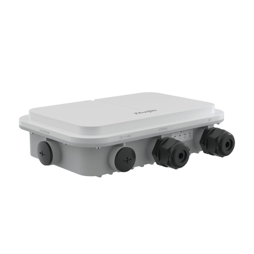 Punto de acceso WiFi6 para exterior Omni-Direccional 360° IP68 hasta 2975Mbps doble banda 802.11AX MU-MIMO 2x2