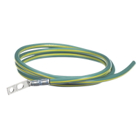Kit de Jumper para Conexión de Gabinete o Rack de Telecomunicaciones a Barra de Tierra Física, 6 AWG, 1.52 m de Largo