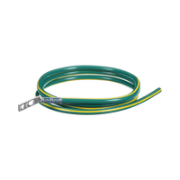 Kit de Jumper para Conexión de Gabinete o Rack de Telecomunicaciones a Barra de Tierra Física, 6 AWG, 1.52 m de Largo