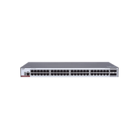 Switch Administrable Capa 3 con 48 puertos Gigabit + 4 SFP+ para fibra 10Gb, gestión gratuita desde la nube.