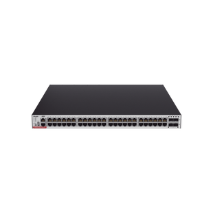 RG-CS83-48GT4XS-PD Switch Administrable Capa 3 PoE con 48 puertos Gigabit 802.3af/at + 4 SFP+ para fibra 10Gb, hasta 1,480 watts, gestión gratuita desde la nube.