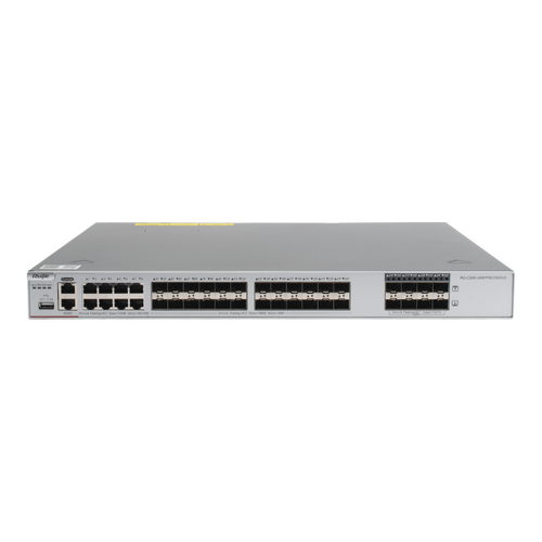 Switch Core Administrable Capa 3 con 8 puertos Gigabit, 24 SFP y 8 SFP+ Combo para fibra 10Gb, gestión gratuita desde la nube.