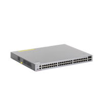 Switch Core Administrable Capa 3 con 48 puertos Gigabit + 4 SFP+ para fibra 10Gb, gestión gratuita desde la nube.