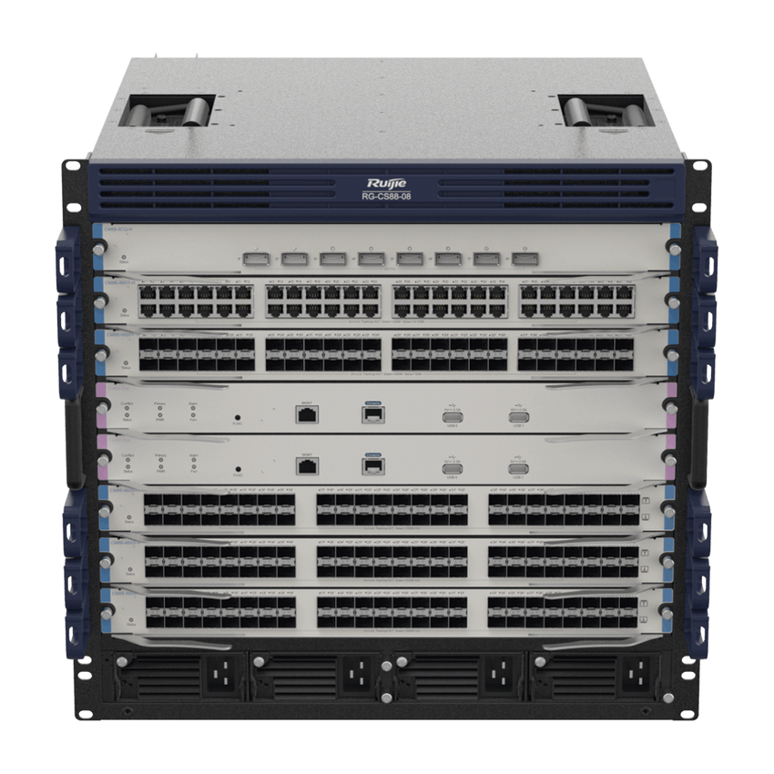 RG-CS88-08 SWITCH CORE L3 CHASSIS P/ 6 TARJETAS Y 2 SUPERVISORES