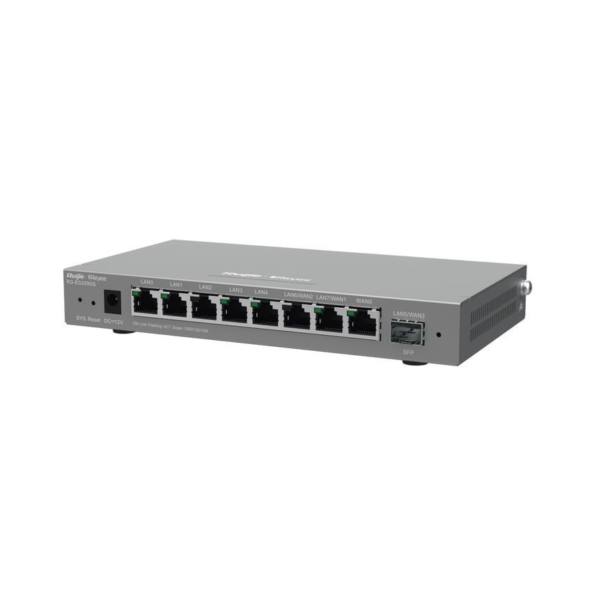 Router Balanceador con Función SD-WAN, Hasta 4 Servicios de Internet y hasta 200 clientes con desempeño de 600 Mbps