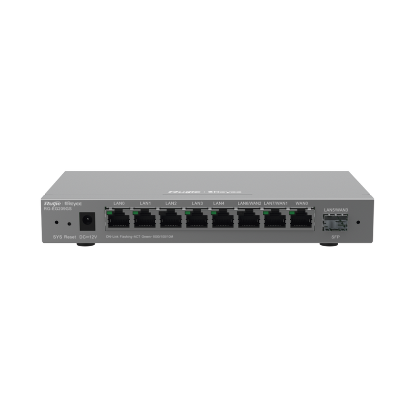 Router Balanceador con Función SD-WAN, Hasta 4 Servicios de Internet y hasta 200 clientes con desempeño de 600 Mbps