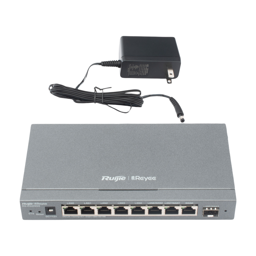 Router Balanceador con Función SD-WAN, Hasta 4 Servicios de Internet y hasta 200 clientes con desempeño de 600 Mbps