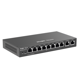 Router Balanceador con Función SD-WAN, PoE+ hasta 110 Watts, Hasta 4 Servicios de Internet y hasta 200 clientes con desempeño de 1 Gbps