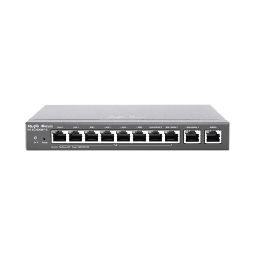 Router Balanceador con Función SD-WAN, PoE+ hasta 110 Watts, Hasta 4 Servicios de Internet y hasta 350 clientes con desempeño de 1.5 Gbps