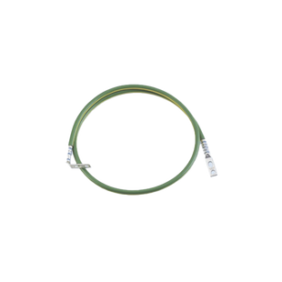 Jumper Para Aterrizar Equipos en Racks o Gabinetes, 6 AWG, con Terminal Doblada a 90 Grados, 0.60 m de Largo