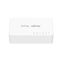Switch no administrable, Visible en la Topología de la Nube, 5 puertos 10/100 Mbps